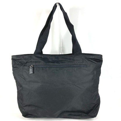 Prada Shoulder Bag Triangle Logo Nylon Black — view 2