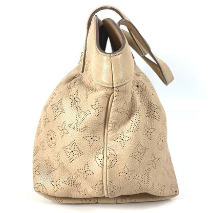 Louis Vuitton Handbag Seal PM Monogram Mahina Leather Beige — view 3
