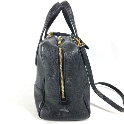 Louis Vuitton Handbag Dora Ultra Soft MM Taurillon Leather Noir Black — view 4