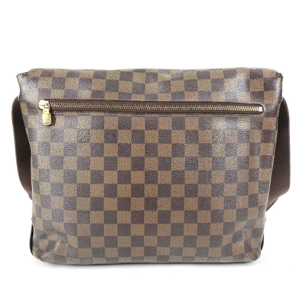 Louis Vuitton Shoulder Bag Brooklyn MM Damier Canvas Ebene Brown — view 2