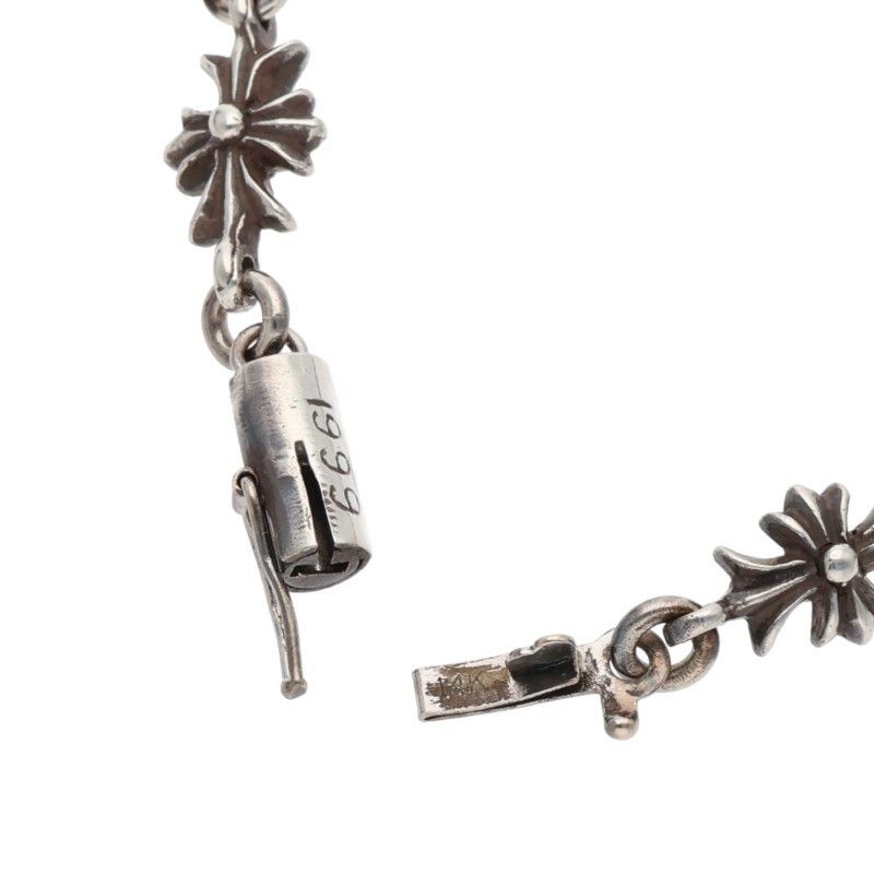 Chrome Hearts Tny CH Pls Tiny Ech Plus Vintage Silver Bracelet — view 5