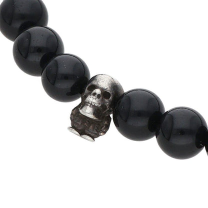 Chrome Hearts 6 mm Bead Bracelet Foti Delfino MM Black — view 3