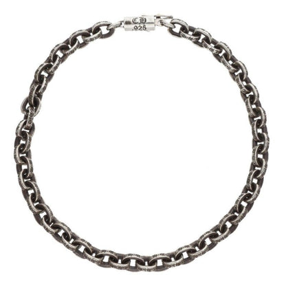Chrome Hearts Paper Chain Silver Bracelet