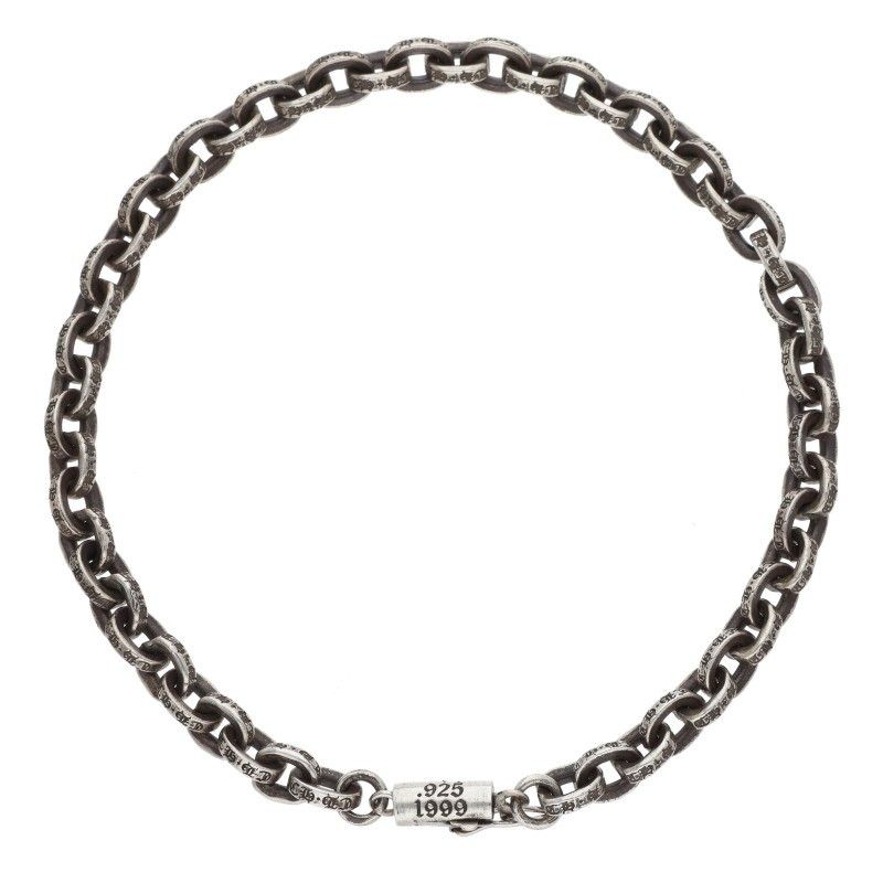 Chrome Hearts Paper Chain Silver Bracelet — view 2
