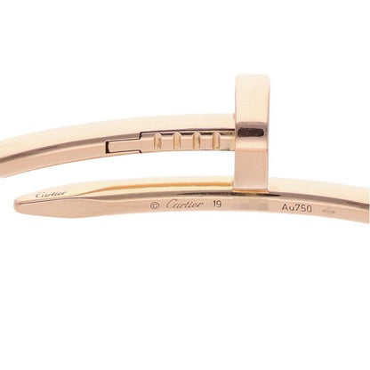 Cartier Juste UN Clou Ring Un 18k Yellow Gold Bracelet 19 — view 3