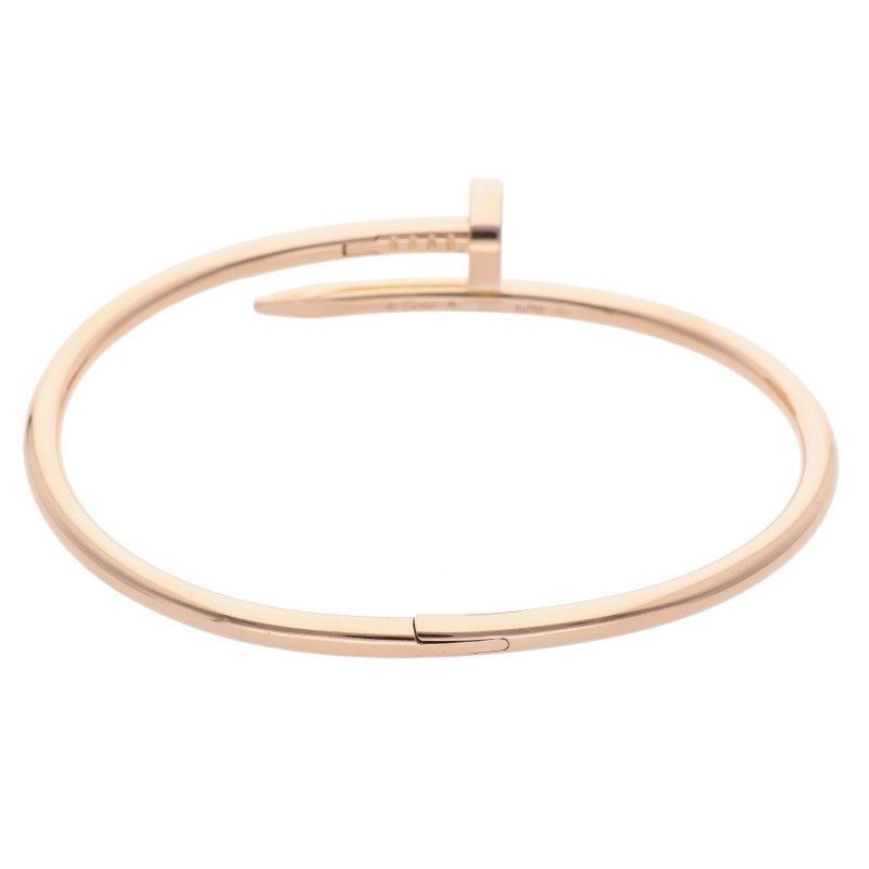 Cartier Juste UN Clou Ring Un 18k Yellow Gold Bracelet 19 — view 2