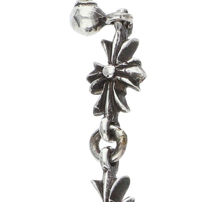 Chrome Hearts Tiny CH Pls 3 Ech Plus 3 Drop Silver Earrings — view 4