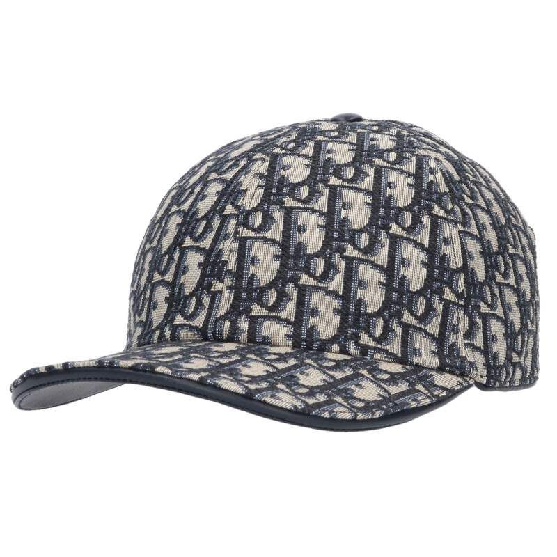 Dior Oblique Allover Pattern Cap Hat