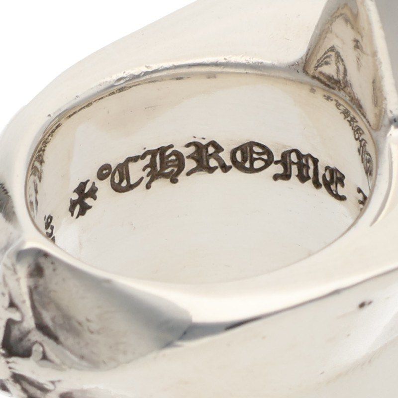 Chrome Hearts Str Lrg Large Star Silver Ring — view 3