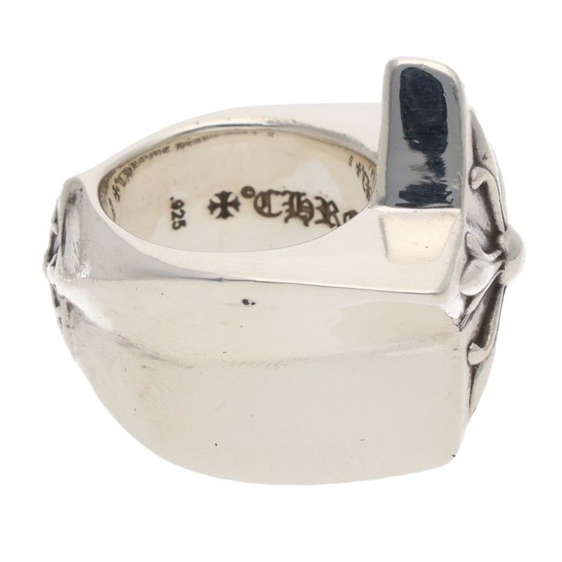 Chrome Hearts Str Lrg Large Star Silver Ring — view 5