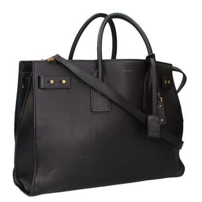 Saint Laurent Paris Large Sac de Jour Leather Handbag