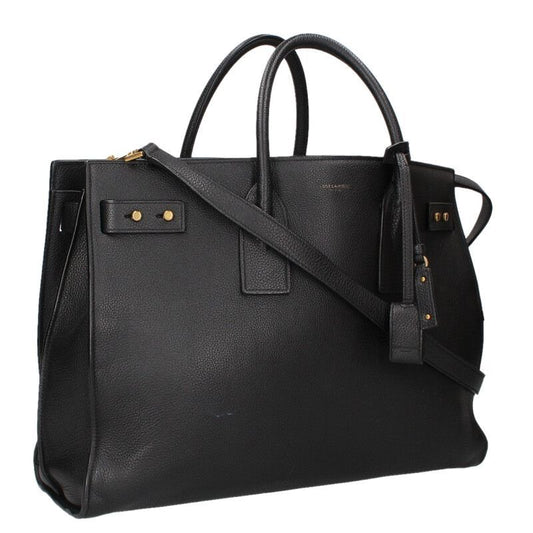 Saint Laurent Paris Large Sac de Jour Leather Handbag