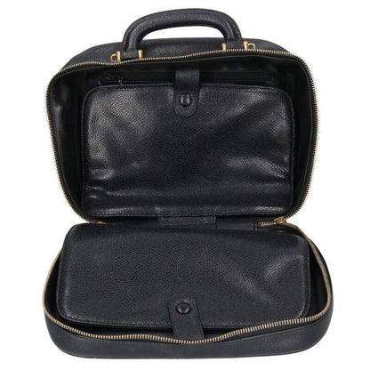 Chanel Vanity CC Logo Caviar Leather 2-Way Handbag — view 3