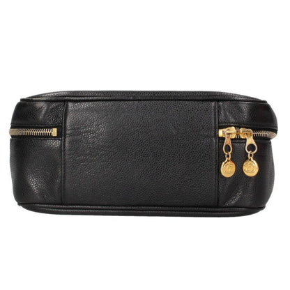 Chanel Vanity CC Logo Caviar Leather 2-Way Handbag — view 4