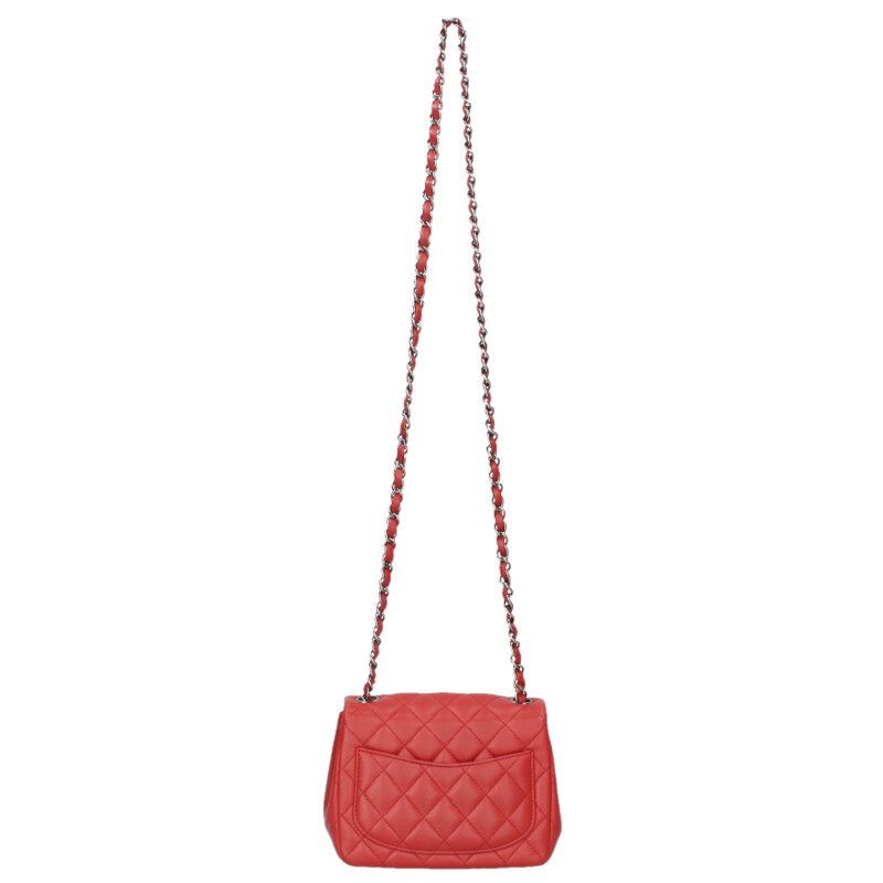 Chanel Mini Quilted 16 Lambskin Chain Shoulder Bag — view 2