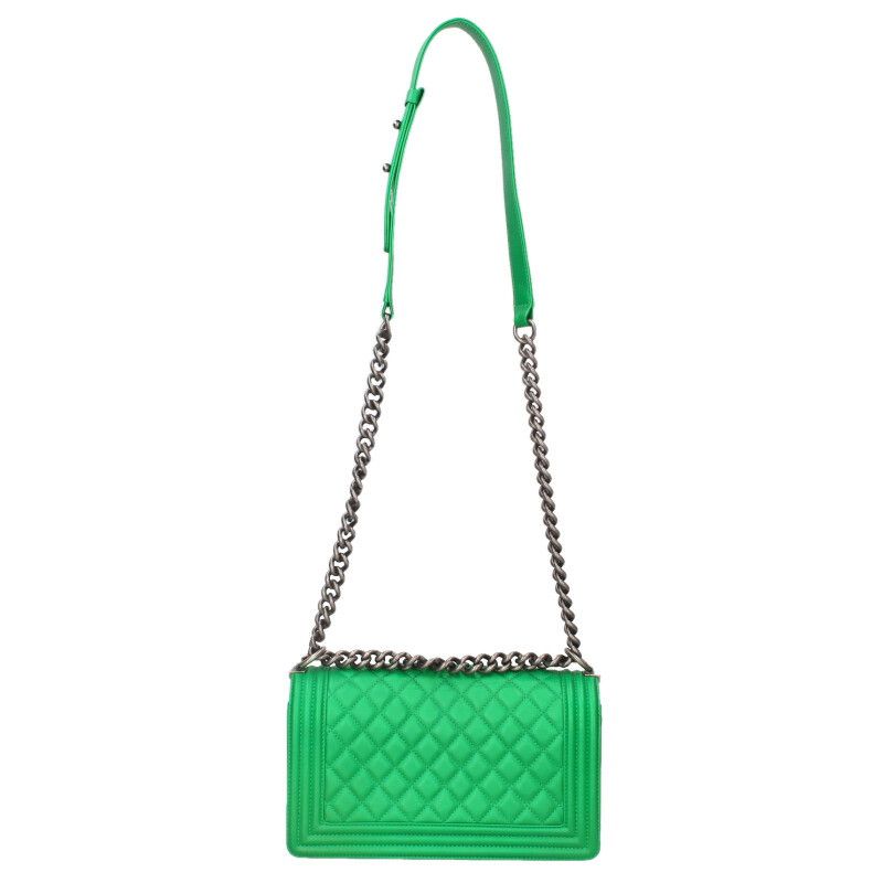 Chanel 25 Quilted Calfskin Chain Shoulder Bag — view 2