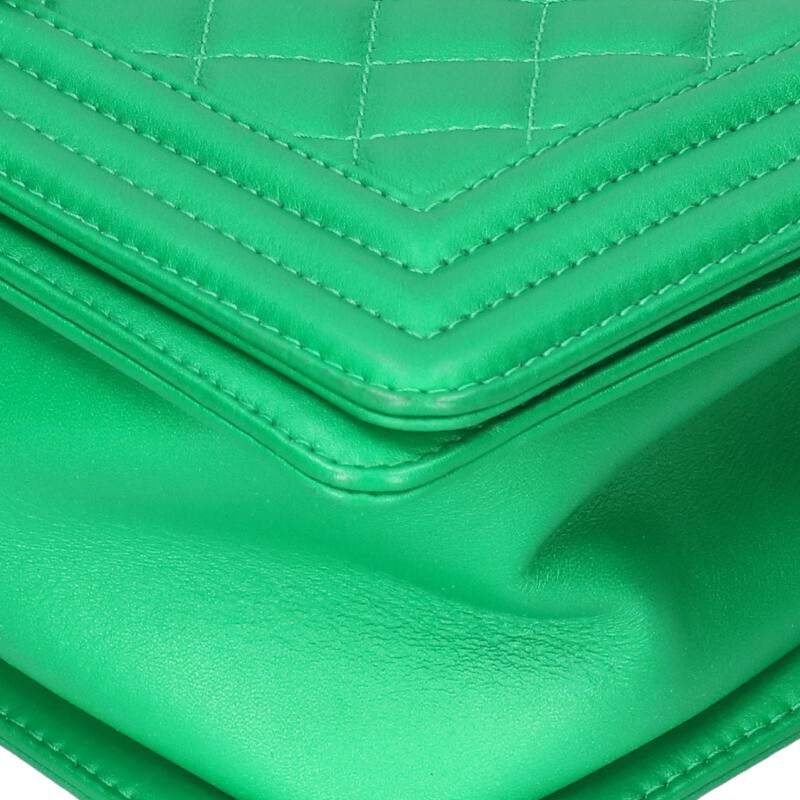 Chanel 25 Quilted Calfskin Chain Shoulder Bag — view 5