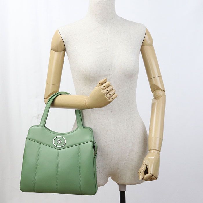 Gucci 2-Way Petit GG Tote Leather — view 8