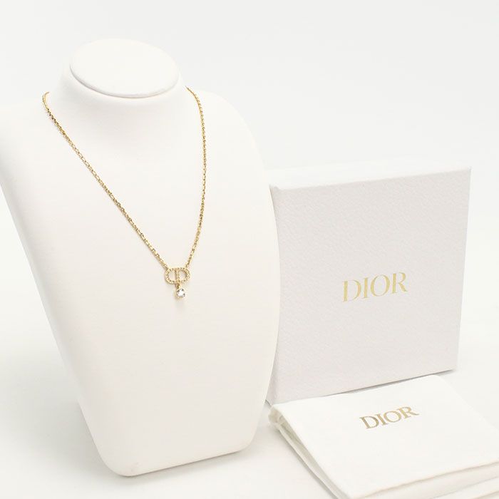 Dior Petit CD Necklace Metal