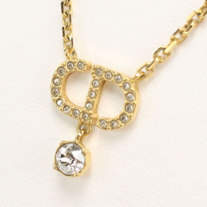 Dior Petit CD Necklace Metal — view 2