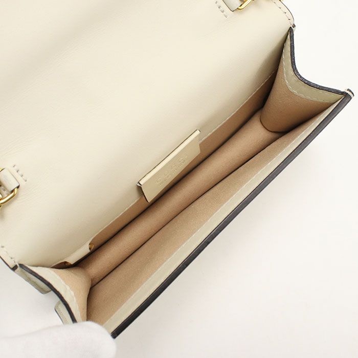 Gucci Mini Chain Shoulder Bag Sylvie Leather — view 3