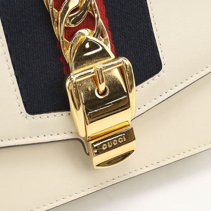 Gucci Mini Chain Shoulder Bag Sylvie Leather — view 4