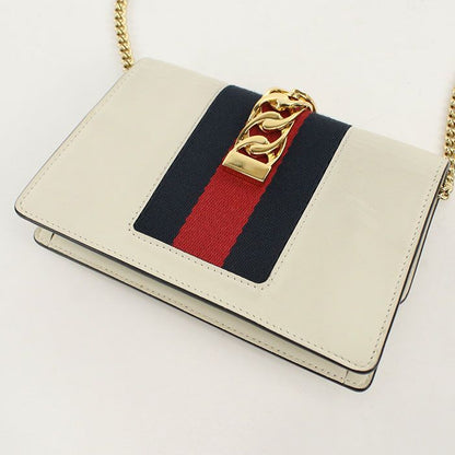 Gucci Mini Chain Shoulder Bag Sylvie Leather — view 2