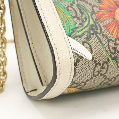Gucci Chain Ophidia Shoulder Bag GG Supreme Leather — view 5