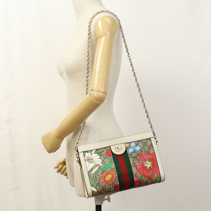 Gucci Chain Ophidia Shoulder Bag GG Supreme Leather — view 8