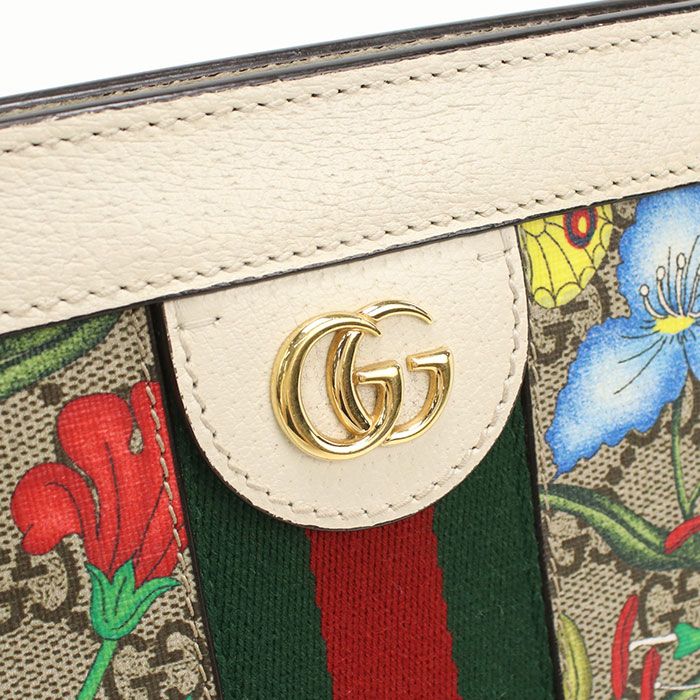 Gucci Chain Ophidia Shoulder Bag GG Supreme Leather — view 4