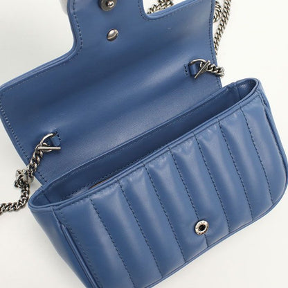 Gucci Chain GG Marmont Shoulder Bag Leather — view 6