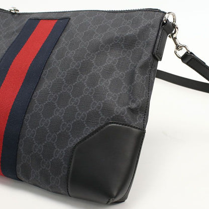 Gucci GG Supreme Crossbody Shoulder Bag Leather — view 8