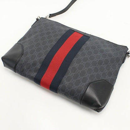Gucci GG Supreme Crossbody Shoulder Bag Leather — view 2