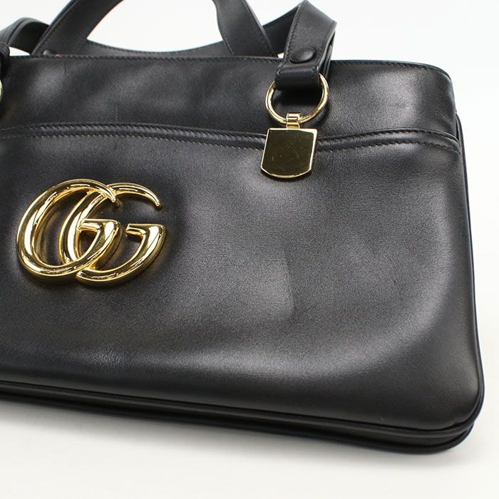 Gucci Ari GG Marmont Handbag Leather — view 5