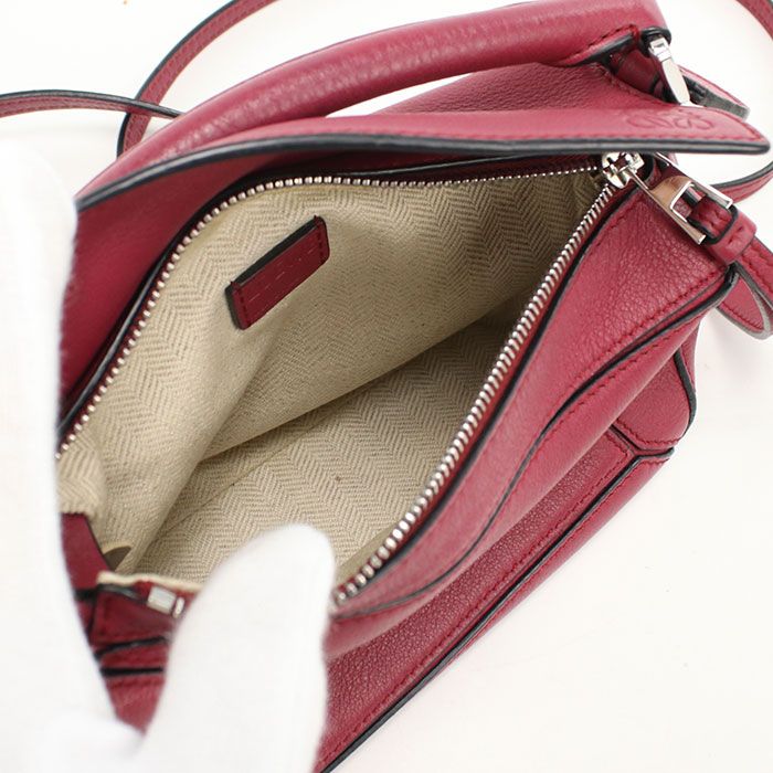 Loewe Puzzle Mini Crossbody Shoulder Bag Calf — view 3