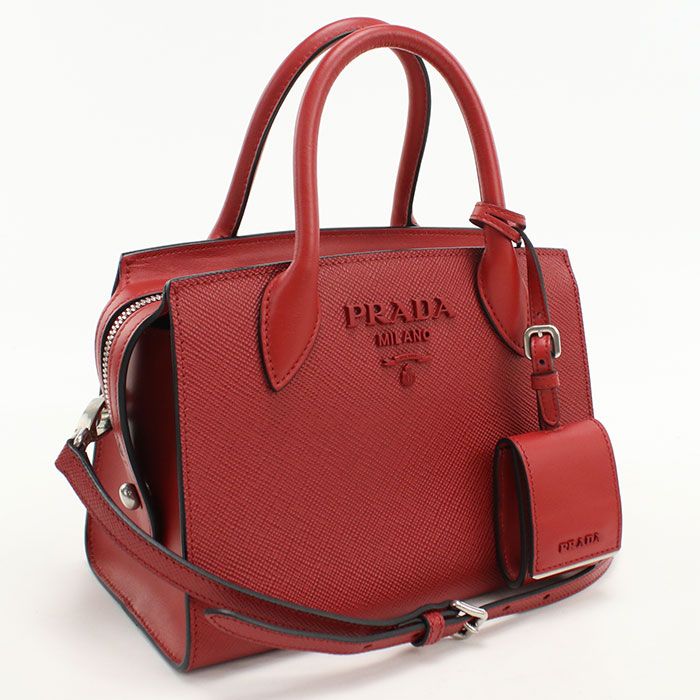 Prada 2-Way Saffiano Leather Handbag