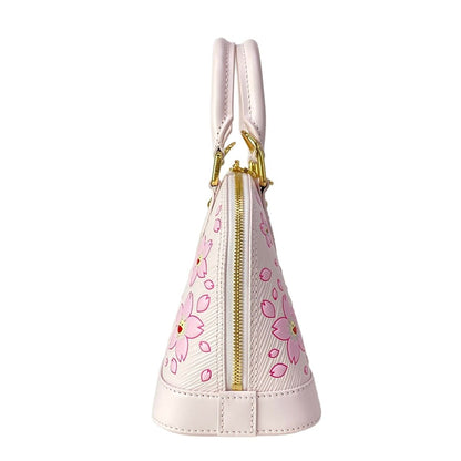 Louis Vuitton Handbag Monogram Cherry Blossom LV Tm Alma BB Pink Leather Cowhide — view 2