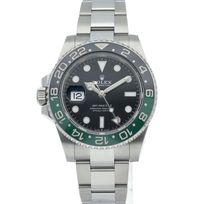 Rolex GMT Master 2 Watch Oyster Box SS Black — view 2
