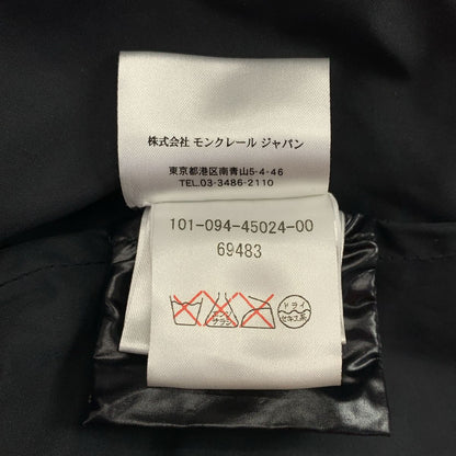 Moncler Dame Trench Detail Short Jacket 0 Black — view 8