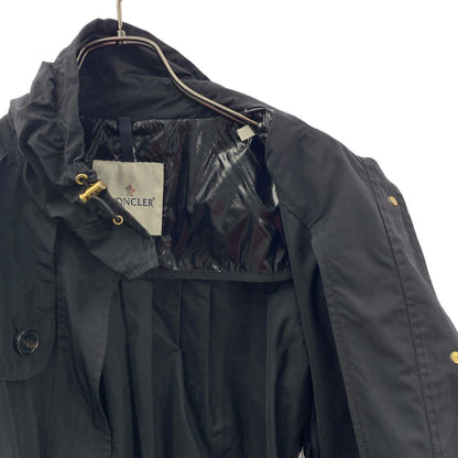 Moncler Dame Trench Detail Short Jacket 0 Black — view 4