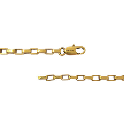 Balenciaga Hotel Chain Necklace Gold — view 5