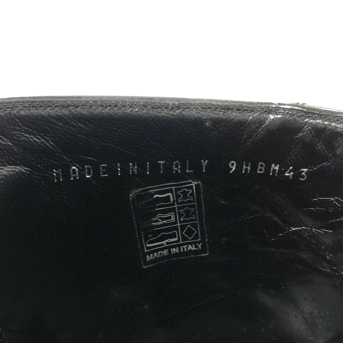 Dior Homme Leather Lace Up Chukka Boots 43 Black — view 6