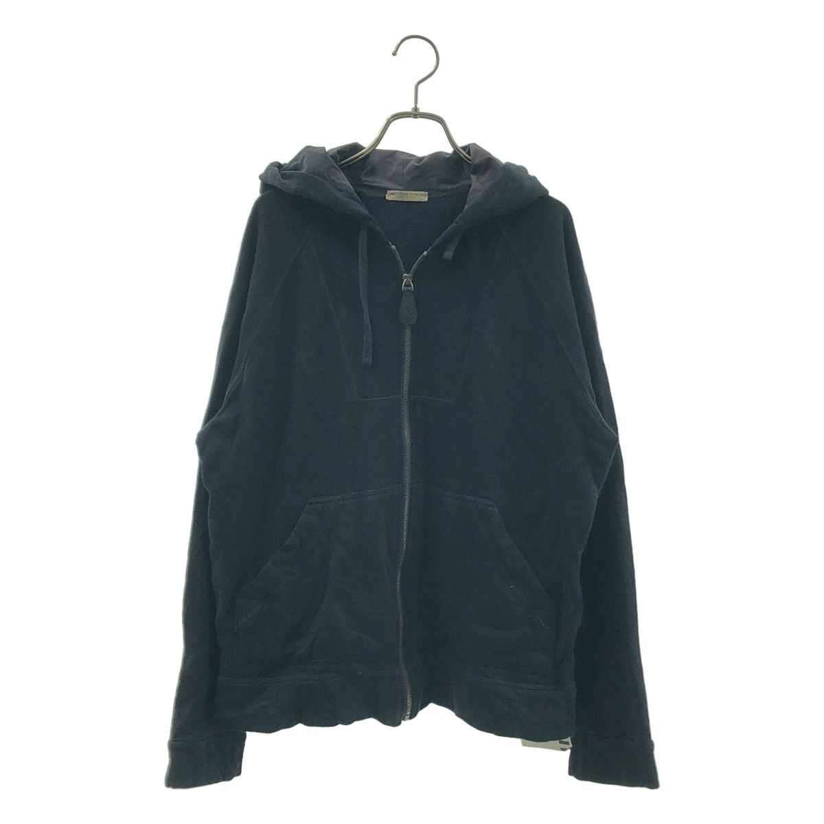 Bottega Veneta Cotton Zip Hoodie 50 Black