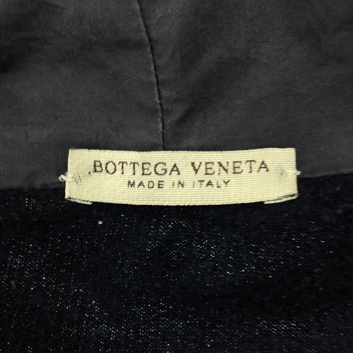 Bottega Veneta Cotton Zip Hoodie 50 Black — view 5