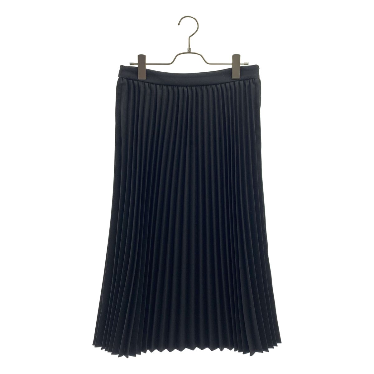 Balenciaga Pleated Skirt 38 Black