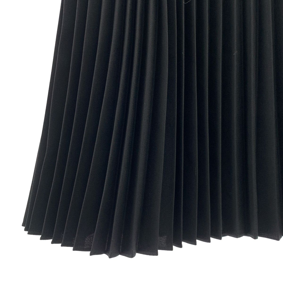 Balenciaga Pleated Skirt 38 Black — view 3