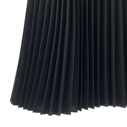 Balenciaga Pleated Skirt 38 Black — view 3