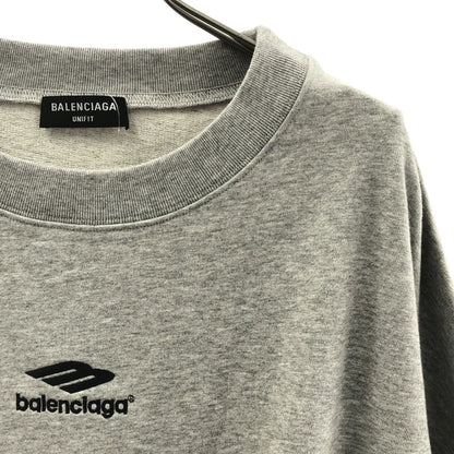 Balenciaga Sports Icon Embroidery Logo Sweatshirt XL Gray — view 2