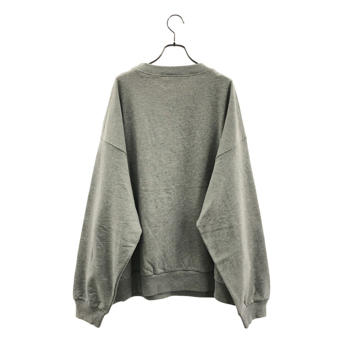 Balenciaga Sports Icon Embroidery Logo Sweatshirt XL Gray — view 4