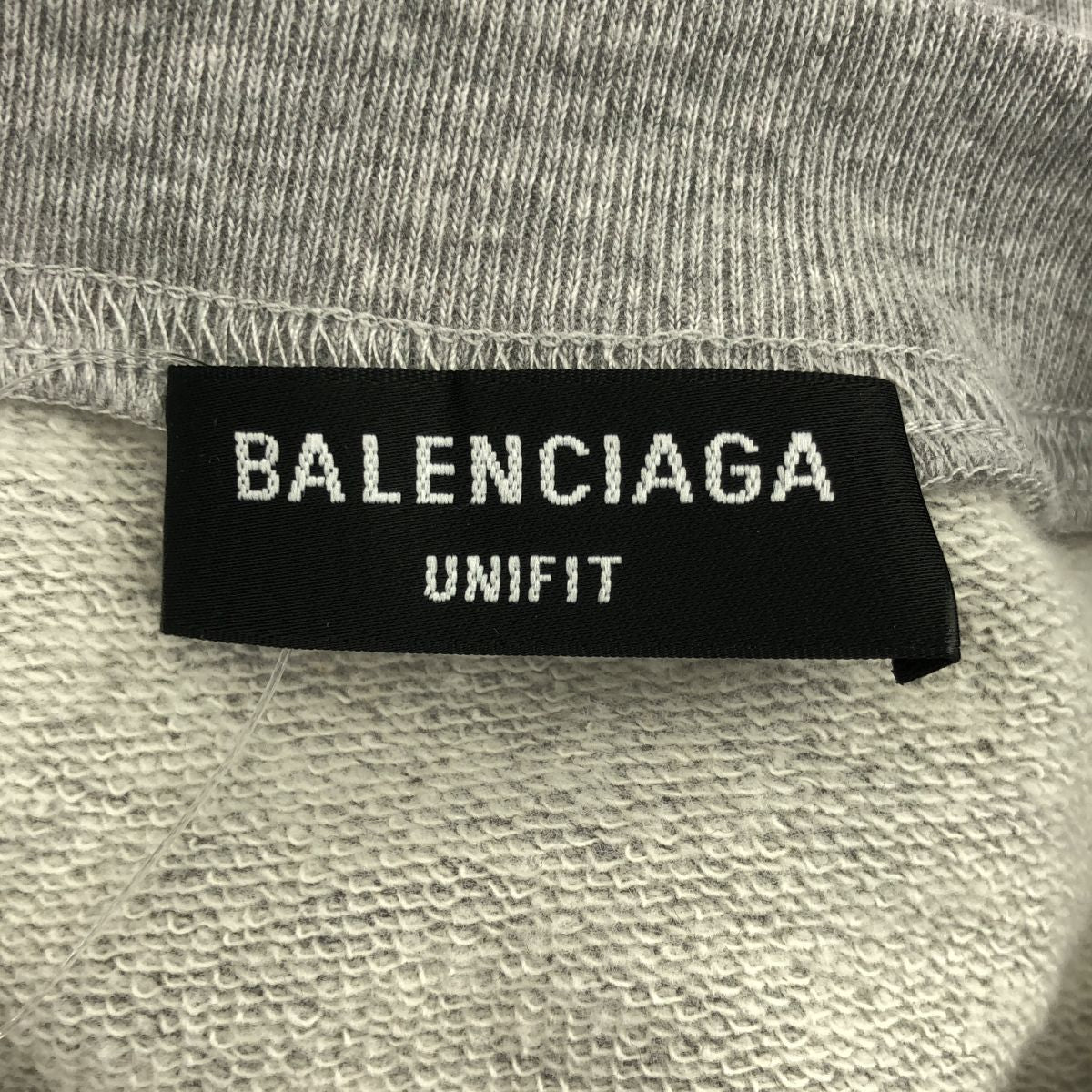 Balenciaga Sports Icon Embroidery Logo Sweatshirt XL Gray — view 5